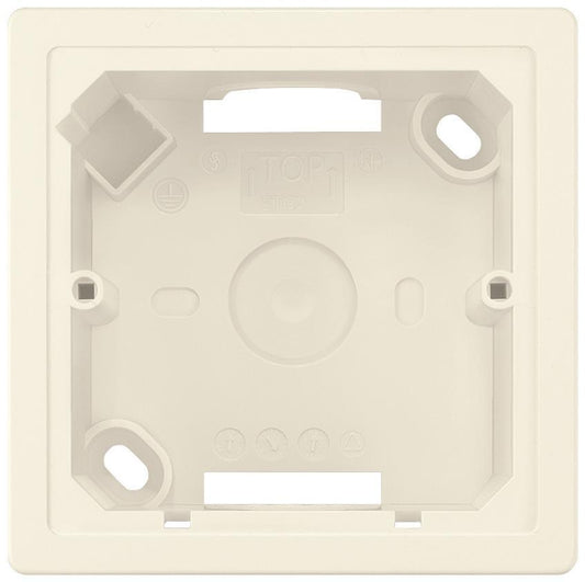 Siemens 5TG2901 DELTA line/Style         Aufputzgeh. 1-fach titanwei