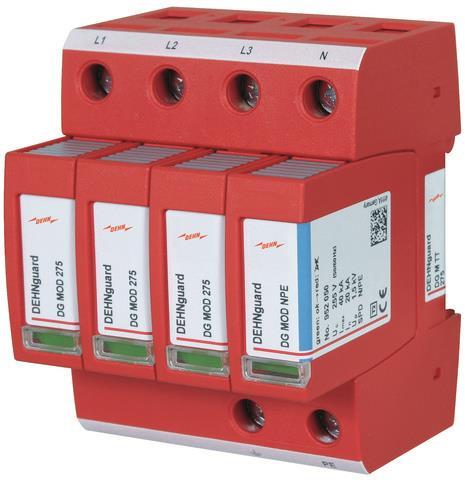 DEHN Überspannungs-Ableiter       952310     Mod. 95231 Dehnguard DG M TT 275