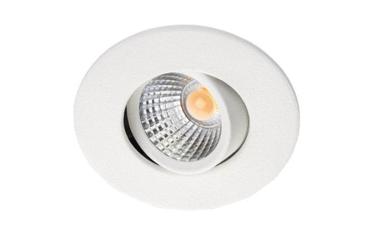 SGL Einbauspot Nano Tilt ws matt  907016 4W 240lm 27K 350mA schwenk dim IP65 DA40
