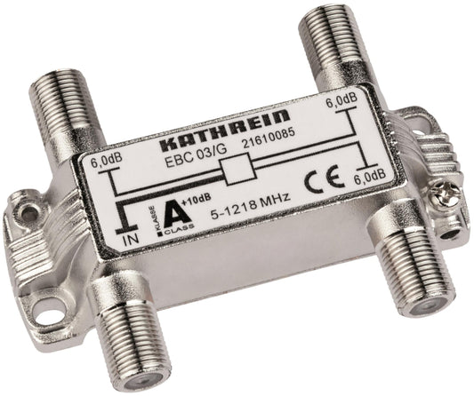 KATH Verteiler 3-fach           EBC 03/G     6dB 5-1218MHz              21610085