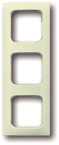 BJ Duro 2000 SI Rahmen     2513-212K-102   3fach für Kanalinstallation weiss