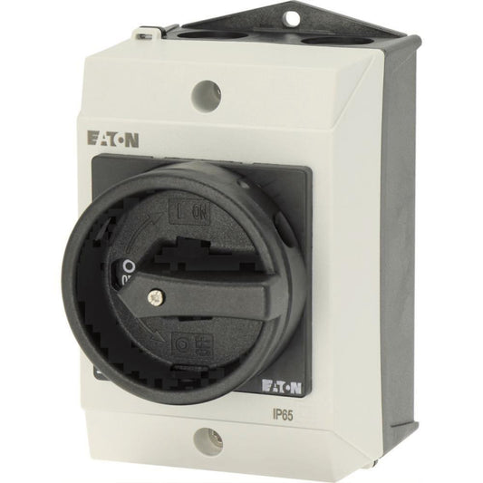 EATON T0-2-1/I1/SVB-SW            207148 Hauptschalter 20A Aufbau 3p HALT-Fkt in