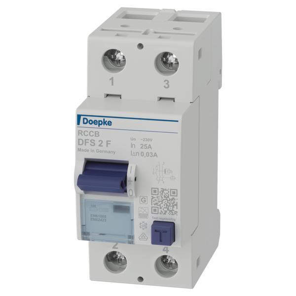 DOEP Fi-Schutzschalter DFS2-025-2/0,03-F Mischfrequenzsens. Typ F        09124020
