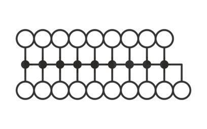 Phoenix 3273378        PTFIX 6/18X2,5 RD Verteilerblock rot