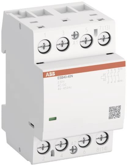 ABB Inst.-Schütz 230V 40A 4S/0Ö          brummfrei                   ESB40-40N-06