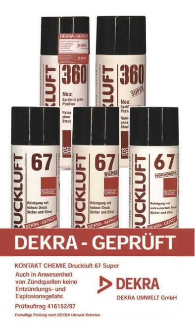 Hellermann DRUCKLUFT67 400ml Spray       Sprühdose 935-11032