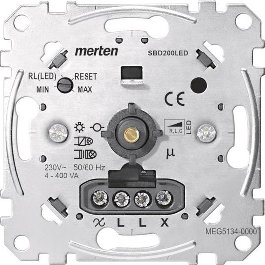 Merten Uni-Drehdimmer-      MEG5134-0000 Einsatz f.LED-Lampen