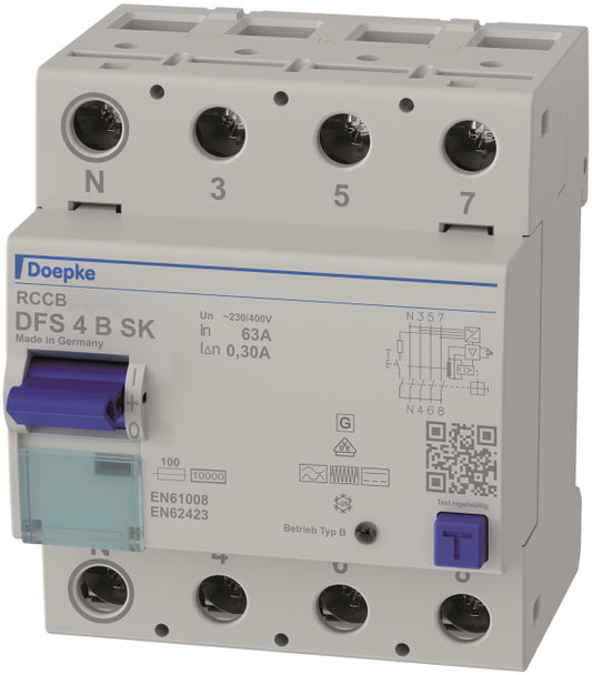 DOEP Fi-Schutzsch.   DFS4-063-4/0,30-BSK   Allstromsensitiv 230/400V    09146998