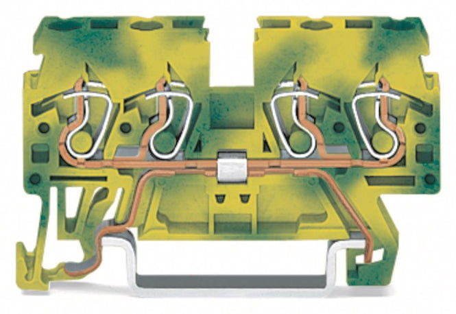 WAGO 870-837                             4-Leiter-Schutzleiterklemme,2,5 mm²
