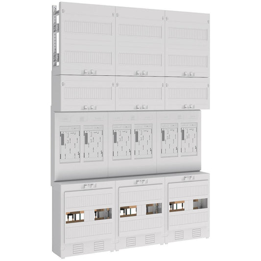 ABN Zählerplatz eHZ 6Z           EZ37360 m.Klemmstein OKK 5p 750x1050mm