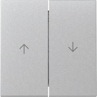 GIRA 329426 Wippe 2fach Pfeil System 55  Farbe Alu