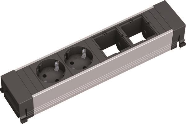 Bachmann CONF 2xSchuko 2xABD     909.003