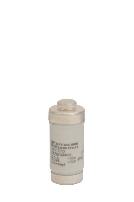 Mersen 01701.063000 D02 63A gG 400V      NEOZED Sicherungseinsatz          kupfer