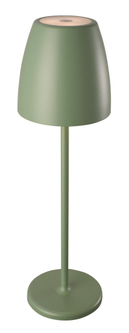 MEGATRON Akku-Tischl TAVOLA IP54 MT68052 2W 200lm Touchdim 2700K Salbeigrün