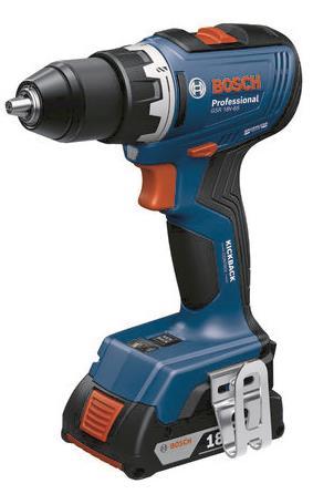 Bosch Akku-Bohrschrauber GSR 18V-65           2xPC4,0Ah L-BOXX        06019N3206