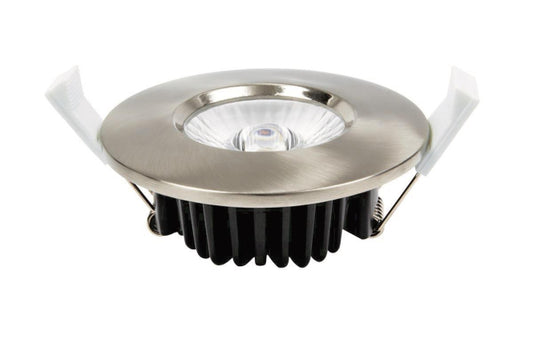 LEDxON Einbaustr. EDOS flat alu  7008105 6W 520lm 3000K DA68 ET30 IP44 dim Konv.
