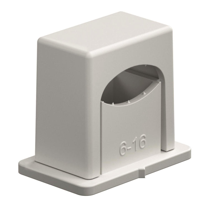 OBO 3050 LGR Druck-ISO-Schelle 6-16mm PS lichtgrau RAL7035 2101017
