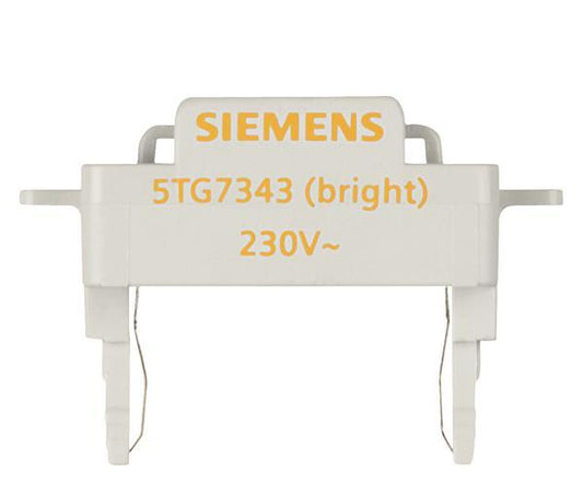 Siemens 5TG7343 DELTA Schalter u.Taster  LED-Leuchteinsatz superhell 230V/50Hz or