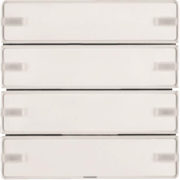 Berker Tastsensor 4fach Komfort 80144329 KNX Q.1/Q.3 polarws samt