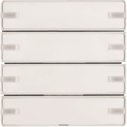 Berker Tastsensor 4fach Komfort 80144329 KNX Q.1/Q.3 polarws samt