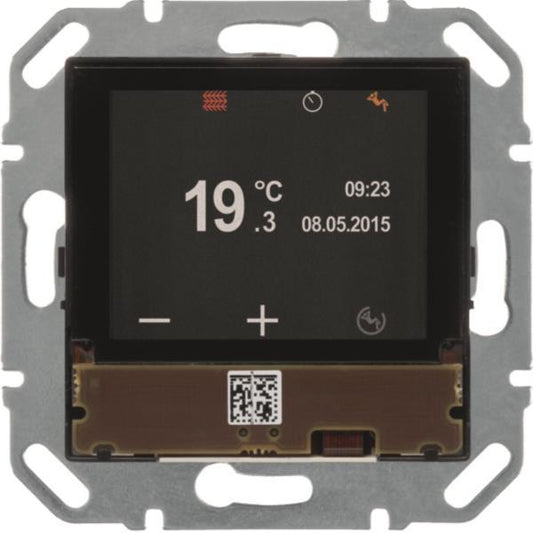 Berker KNX Raumcontroller mit   80660100 TFT-Display integriertem Busankoppler KN