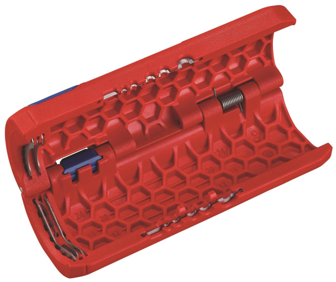 Knipex TwistCut Wellrohrschneider 100mm  mit Abisolierfunktion           902202SB