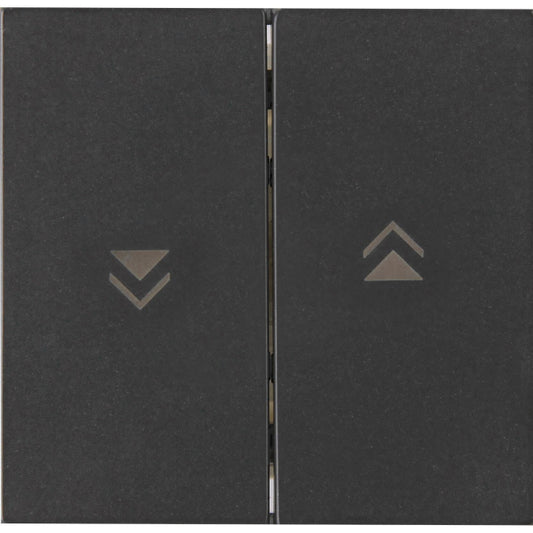 Kopp HK07-Flächendoppelwippe m 490359008 Pfeilsymbol Farbe:schwarz matt