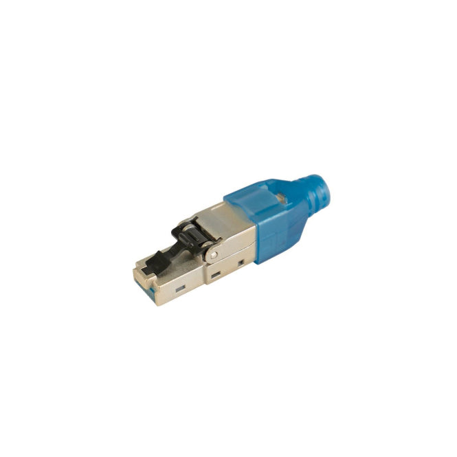 Televes RJ45-Stecker CAT6A FTP  CAT6AS-F        m.Schutzhülle blau