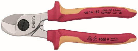 Knipex VDE-Kabelschere 165mm     9516165 15Ømm/50qmm