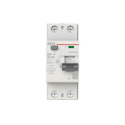 AEG FI-Schalter 2x25A/0,03     FN225/A30 2CSF702156R1250