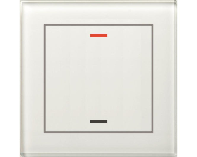 MDT BE-GTL10W.01 Glastaster II Light     1fach RGB-W Weiß Neutral