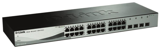 D-Link 28-Port Lay2 Smart  DGS-1210-28/E Man.Gigab.Switch 24x10/100/1000Mbit/s