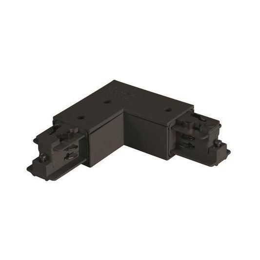 BRUM 3Phasen Eckverbinder 90°   88126080     Schutzleiter innen, schwarz
