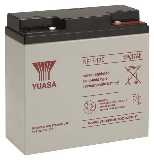 Yuasa Bleiakku 12V    YBL12/17I NP17-12I 17Ah M5 VDS wartungsfrei