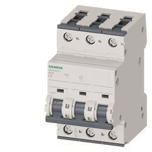 Siemens 5SY43027 Leitungsschutzschalter  400V 10kA 3p C 2A T=70mm