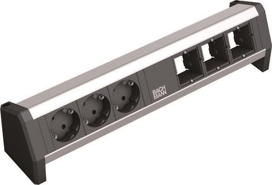Bachmann DESK 3xSchuko 3xABD     902.002 GST18