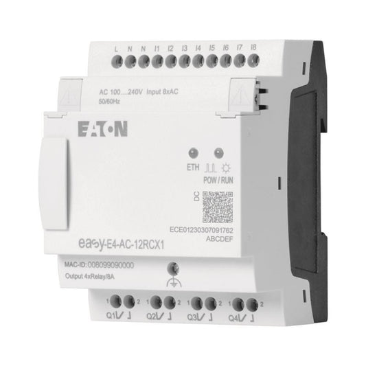 EATON EASY-E4-AC-12RCX1           197216 Steuerrelais easyE4, Basisgerät 100 -240