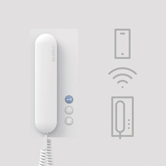 Siedle Haustelefon Weiss          IQ BTS mit WLAN zur Anbindung an die Siedle App