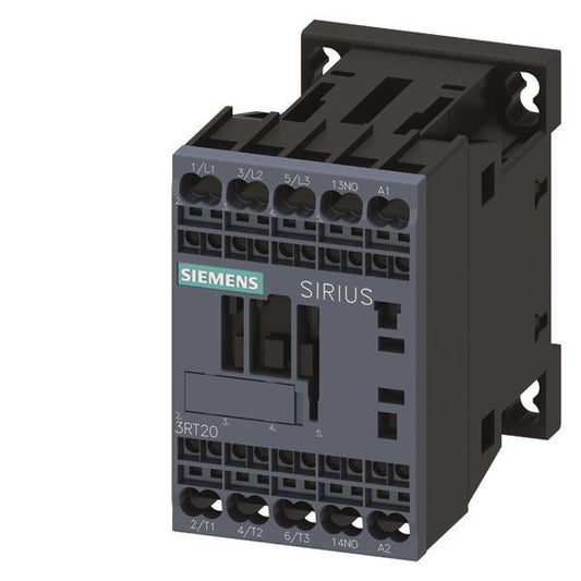 Siemens 3RT20162AB01 Schütz AC-3         4kW/400V 1S 24VAC 50/60Hz 3p S00