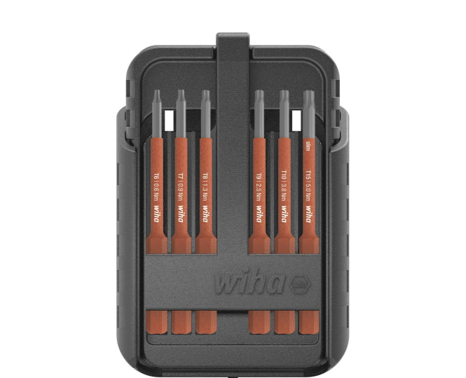 Wiha Bit Set                             SB 2831B950 slimBit Box electric  43161