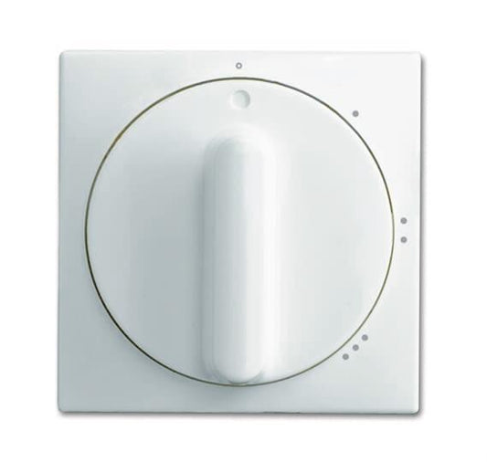 BJ balance SI Abdeckung   2542 DR/01-914   für 3-Stufen-Drehschalter alpinweiß