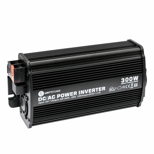 WATTSTUNDE® 300W / 600W 12V Sinus Spannungswandler WS12/300SI - Homeiq24