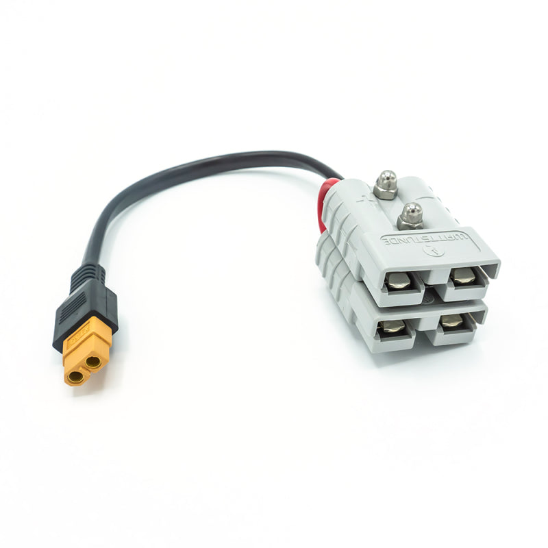 WATTSTUNDE® AK-XT60-A50.2-P Y-Parallel-Stecker XT60 female auf 2x Anderson A50 - Homeiq24