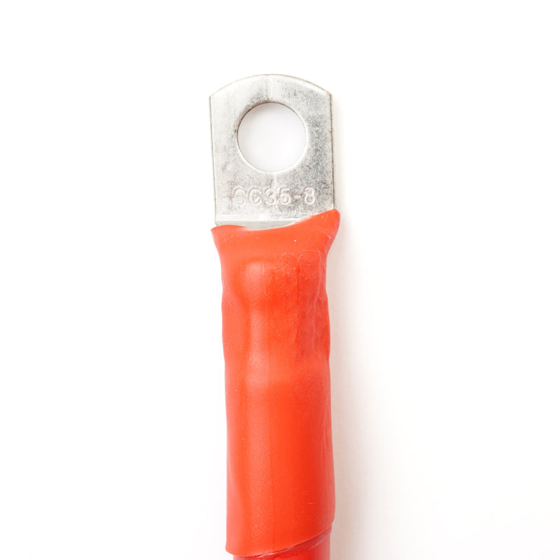 WATTSTUNDE® Batteriekabel 35mm² M8/M8 30cm rot - Homeiq24