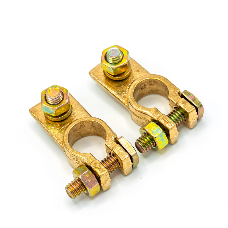 WATTSTUNDE® Batteriepolklemmen BAKA Pluspol Minuspol 1x Paar - Homeiq24