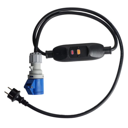 WATTSTUNDE® CEE Einspeisekabel mit FI - Homeiq24