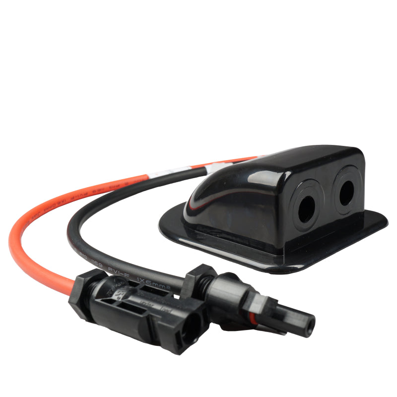 WATTSTUNDE® Dachdurchführung mit MC4 Steckverbinder inkl. 30cm Kabel - Homeiq24