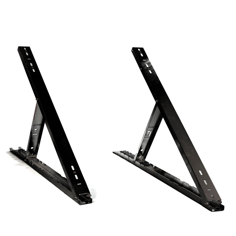 WATTSTUNDE® Flachdach Solarmodul Halterung HST120 schwarz - Homeiq24