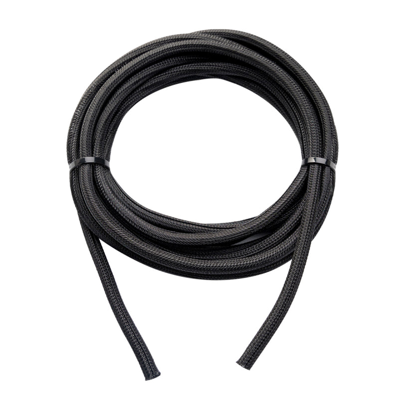 WATTSTUNDE® Geflechtsschlauch offen 6mm schwarz 5 Meter - Homeiq24