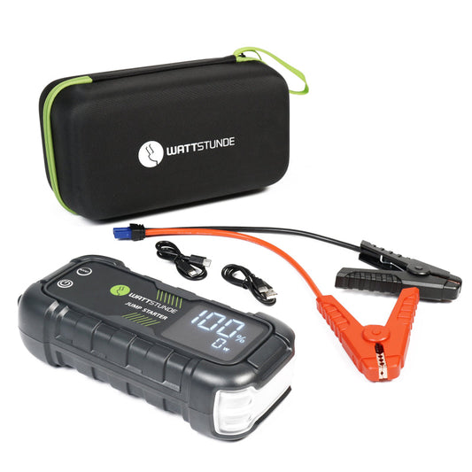 WATTSTUNDE® Jump Starter WS-JS  Camper Starthilfe Powerbank - Homeiq24